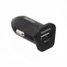Замена автомобильного зарядного устройства Remax mini 1USB 5V 2.1A маленькое (Черный)