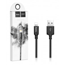 Замена USB кабеля для Apple iPhone 5 "HOCO X14 Times"  1M