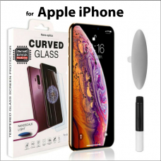 Замена защитного стекла с УФ клеем для Apple iPhone (в ассортименте)